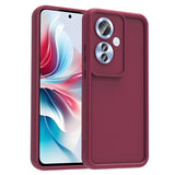 Oppo Reno 11F Kılıf Kamera Korumalı Zore Ananas Kapak Mürdüm