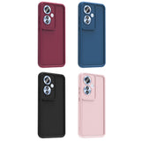 Oppo Reno 11F Kılıf Kamera Korumalı Zore Ananas Kapak Siyah