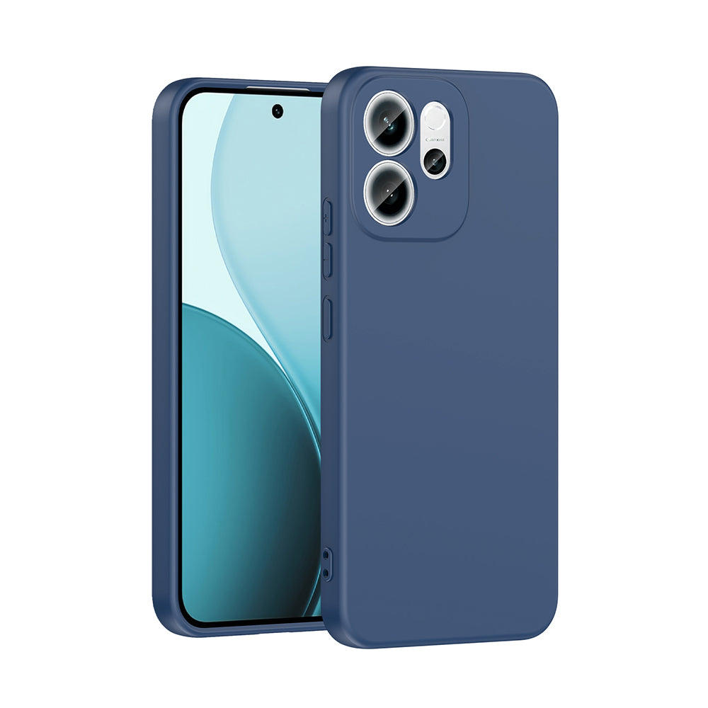 Oppo Reno 14F 5G Kılıf Zore Mara Lansman Kapak Lacivert