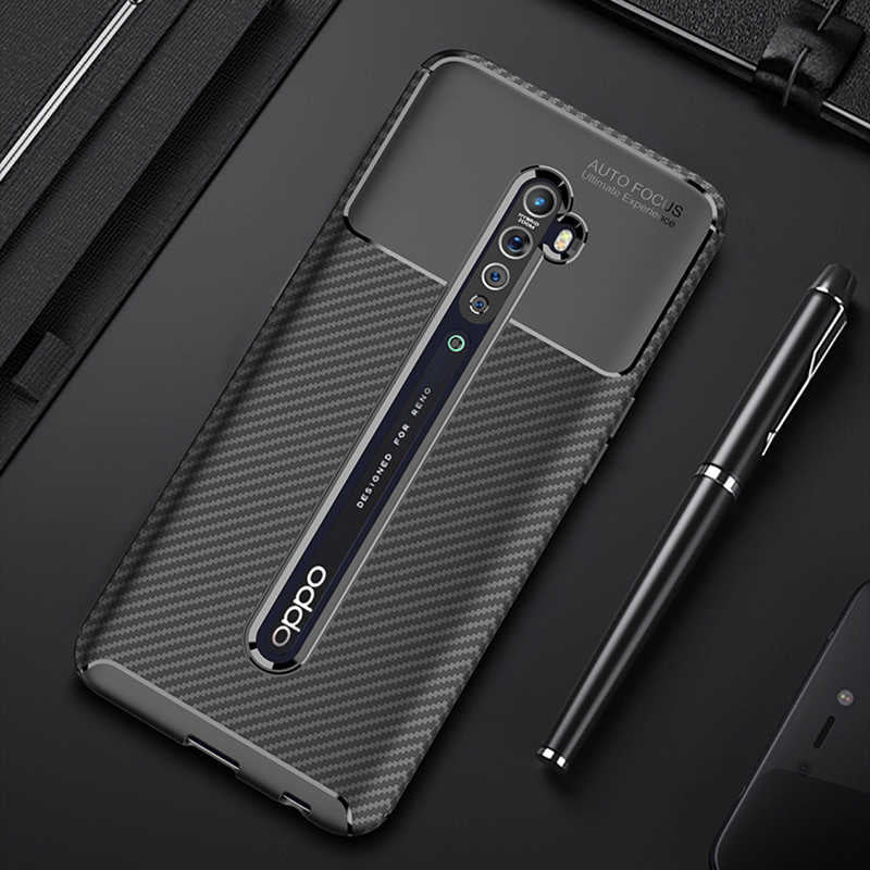 Oppo Reno 2 Kılıf Zore Negro Silikon Kapak Siyah