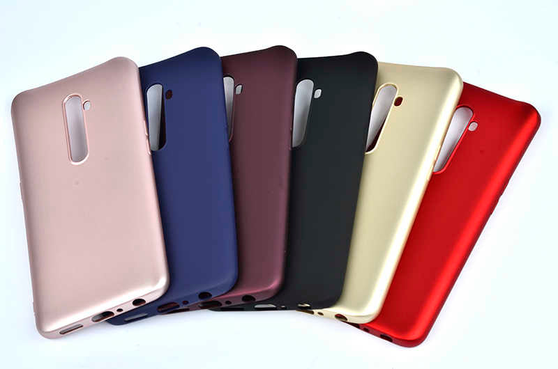 Oppo Reno 2 Kılıf Zore Premier Silikon Kapak Gold