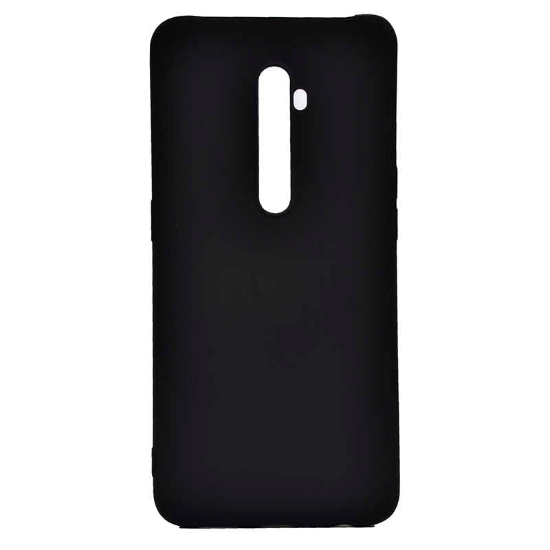 Oppo Reno 2 Kılıf Zore Premier Silikon Kapak Siyah