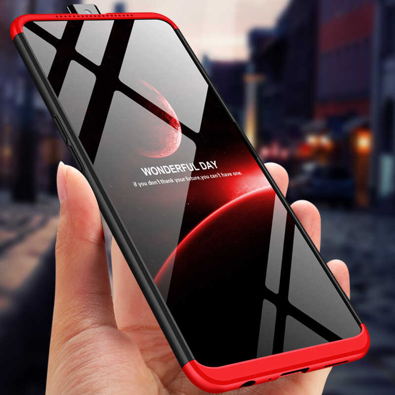 Oppo Reno 2Z Kılıf Zore Ays Kapak Kırmızı