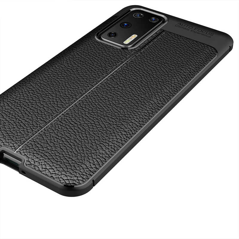 Huawei P40 Kılıf Zore Niss Silikon Kapak Lacivert