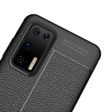 Huawei P40 Kılıf Zore Niss Silikon Kapak Siyah