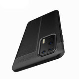 Huawei P40 Kılıf Zore Niss Silikon Kapak Lacivert