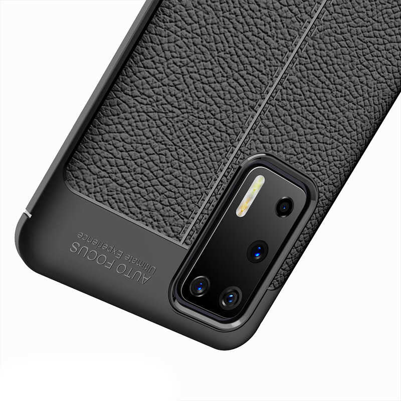 Huawei P40 Kılıf Zore Niss Silikon Kapak Kırmızı