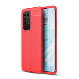 Huawei P40 Pro Kılıf Zore Niss Silikon Kapak Kırmızı