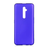 Oppo Reno 2Z Kılıf Zore Premier Silikon Kapak Saks Mavi