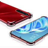 Oppo Reno 3 Kılıf Zore Nitro Anti Shock Silikon Renksiz