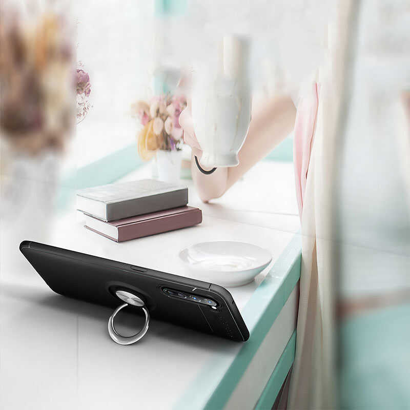 Oppo Reno 3 Kılıf Zore Ravel Silikon Kapak Kırmızı