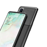 Oppo Reno 3 Pro 5G Kılıf Zore Negro Silikon Kapak Siyah