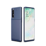 Oppo Reno 3 Pro 5G Kılıf Zore Negro Silikon Kapak Lacivert