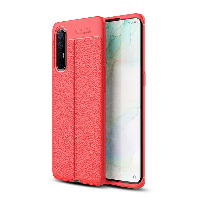 Oppo Reno 3 Pro 5G Kılıf Zore Niss Silikon Kapak Siyah