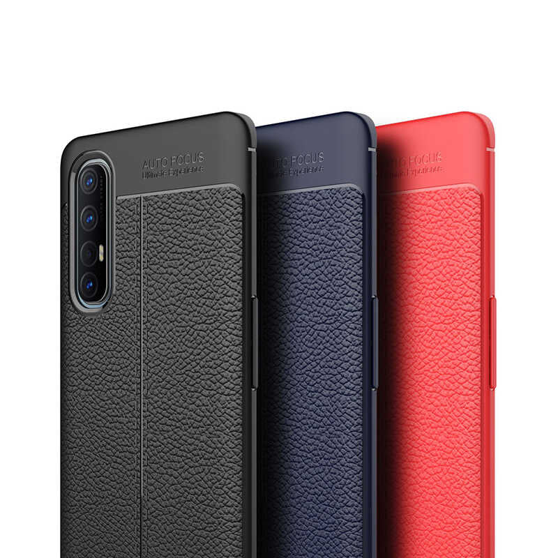 Oppo Reno 3 Pro 5G Kılıf Zore Niss Silikon Kapak Kırmızı