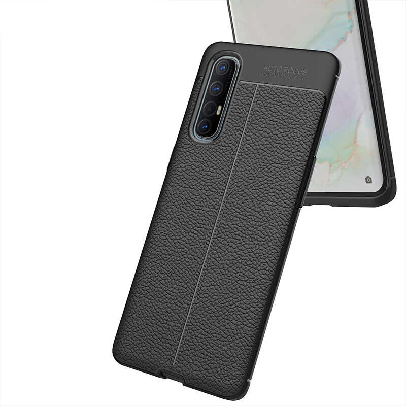 Oppo Reno 3 Pro 5G Kılıf Zore Niss Silikon Kapak Kırmızı