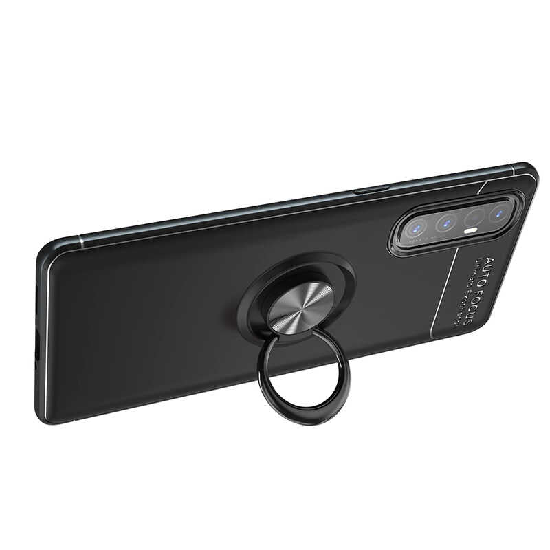 Oppo Reno 3 Pro 5G Kılıf Zore Ravel Silikon Kapak Kırmızı