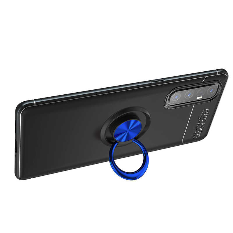 Oppo Reno 3 Pro 5G Kılıf Zore Ravel Silikon Kapak Siyah-Rose Gold