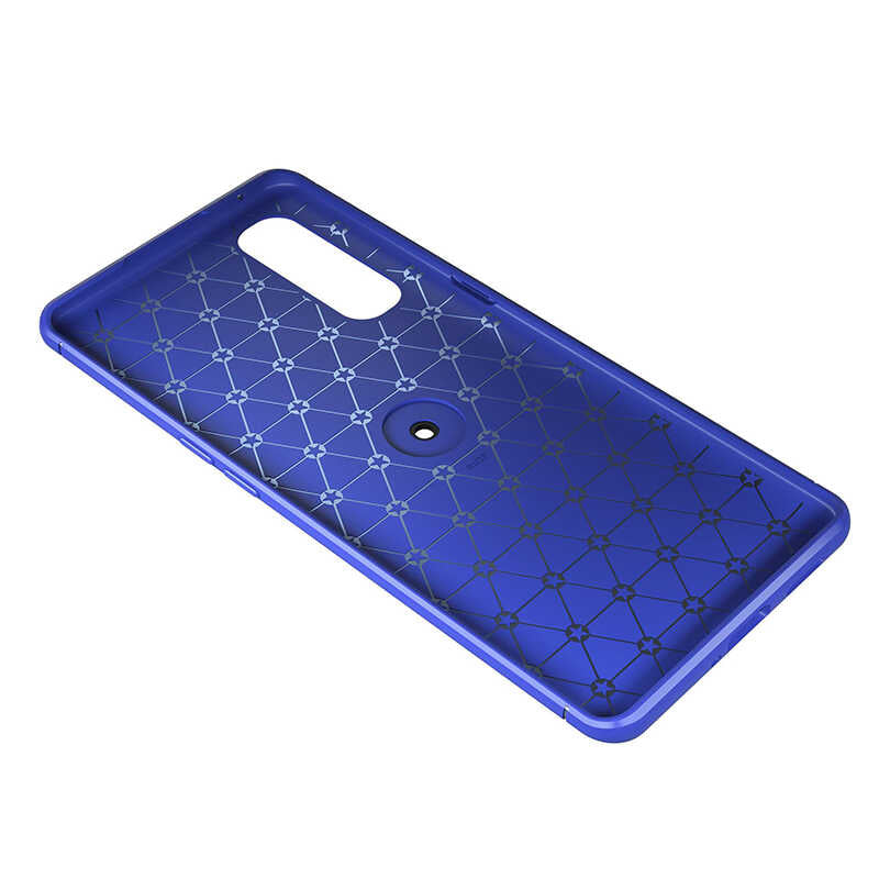 Oppo Reno 3 Pro 5G Kılıf Zore Ravel Silikon Kapak Kırmızı