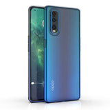 Oppo Reno 3 Pro 5G Kılıf Zore Süper Silikon Kapak Renksiz