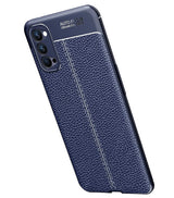 Oppo Reno 4 Kılıf Zore Niss Silikon Kapak Lacivert