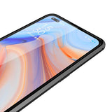 Oppo Reno 4 Kılıf Zore Niss Silikon Kapak Siyah