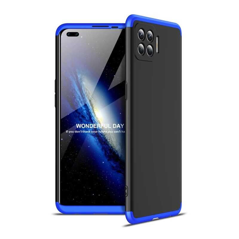 Oppo Reno 4 Lite Kılıf Zore Ays Kapak Mavi