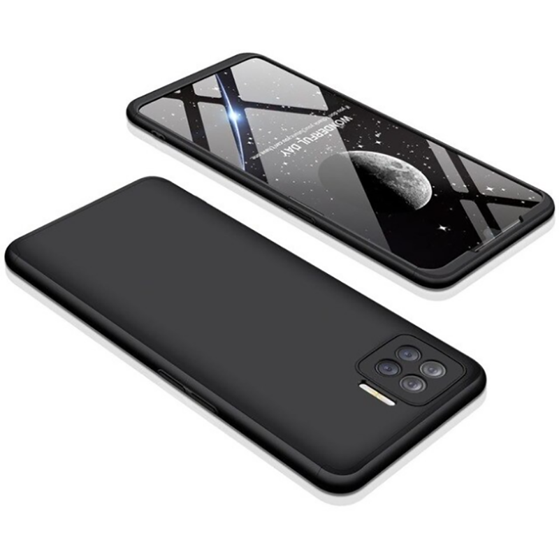 Oppo Reno 4 Lite Kılıf Zore Ays Kapak Siyah