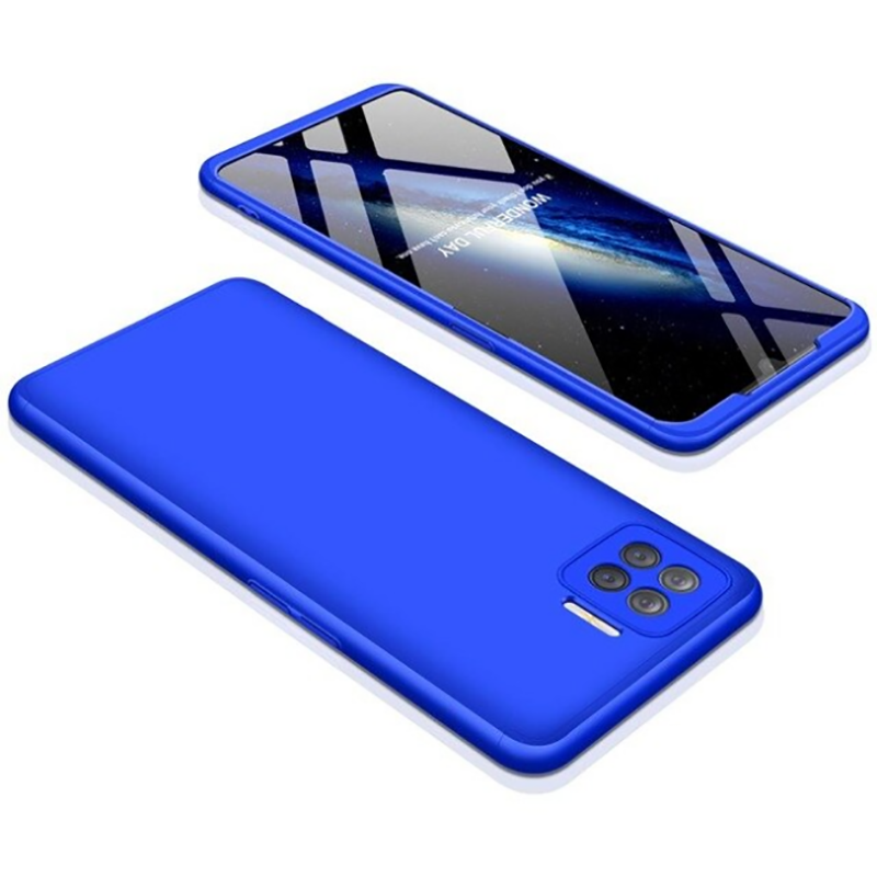 Oppo Reno 4 Lite Kılıf Zore Ays Kapak Mavi