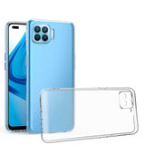 Oppo Reno 4 Lite Kılıf Zore Kamera Korumalı Süper Silikon Kapak Renksiz