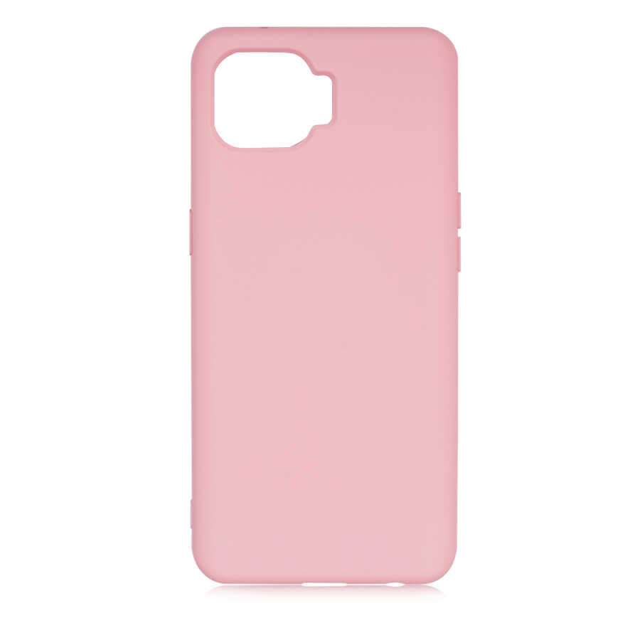 Oppo Reno 4 Lite Kılıf Zore Mara Lansman Kapak Pembe Açık