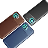 Oppo Reno 4 Lite Kılıf Zore Negro Silikon Kapak Kahverengi