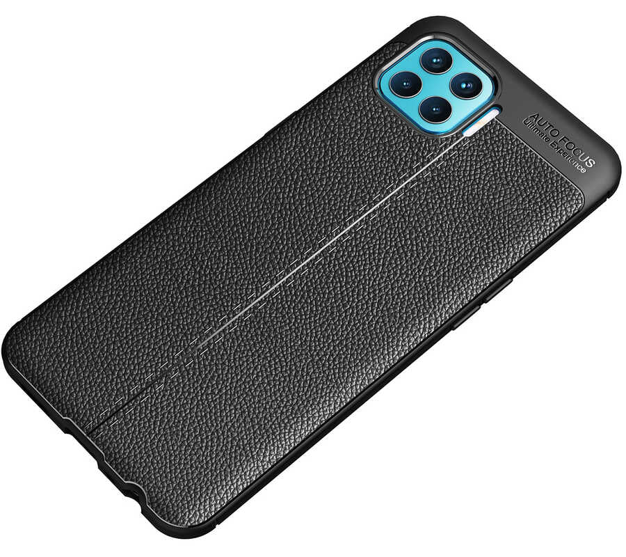 Oppo Reno 4 Lite Kılıf Zore Niss Silikon Kapak Kırmızı