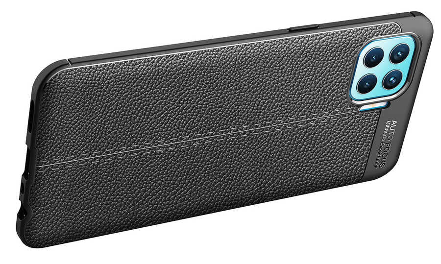 Oppo Reno 4 Lite Kılıf Zore Niss Silikon Kapak Kırmızı