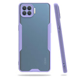 Oppo Reno 4 Lite Kılıf Zore Parfe Kapak Mavi