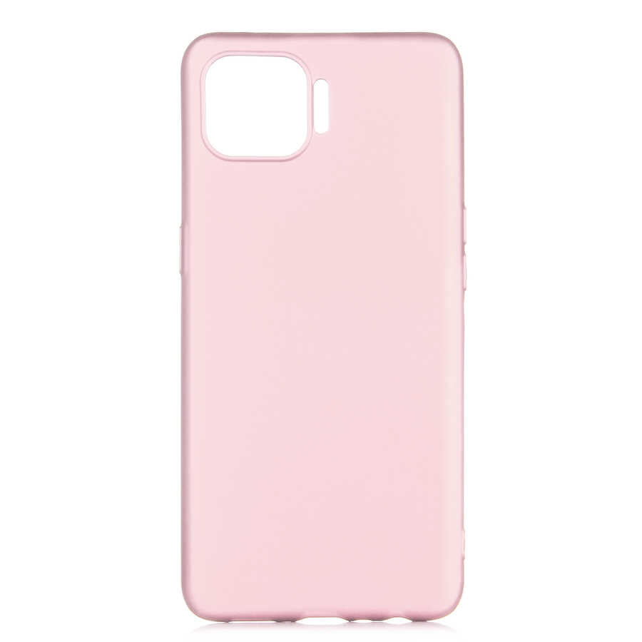 Oppo Reno 4 Lite Kılıf Zore Premier Silikon Kapak Gold