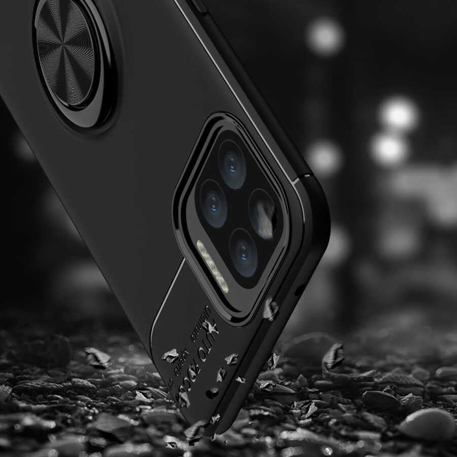 Oppo Reno 4 Lite Kılıf Zore Ravel Silikon Kapak Mavi