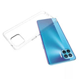 Oppo Reno 4 Lite Kılıf Zore Süper Silikon Kapak Renksiz