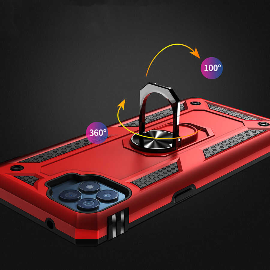 Oppo Reno 4 Lite Kılıf Zore Vega Kapak Rose Gold