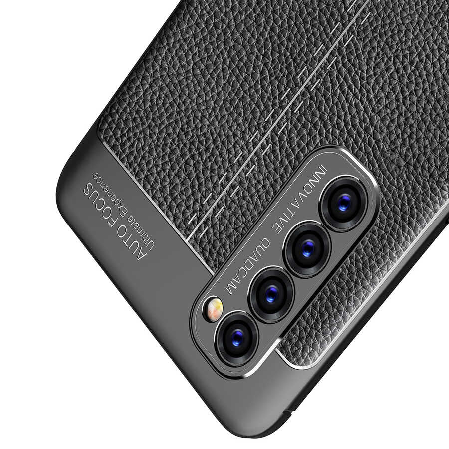 Oppo Reno 4 Pro 4G Kılıf Zore Niss Silikon Kapak Kırmızı