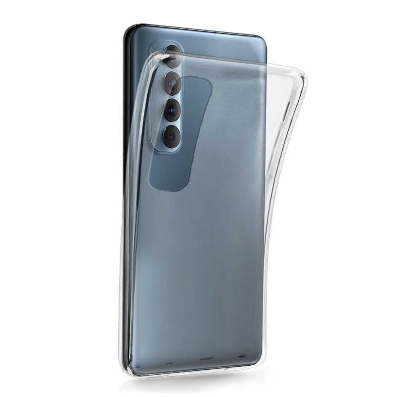 Oppo Reno 4 Pro 4G Kılıf Zore Süper Silikon Kapak Renksiz