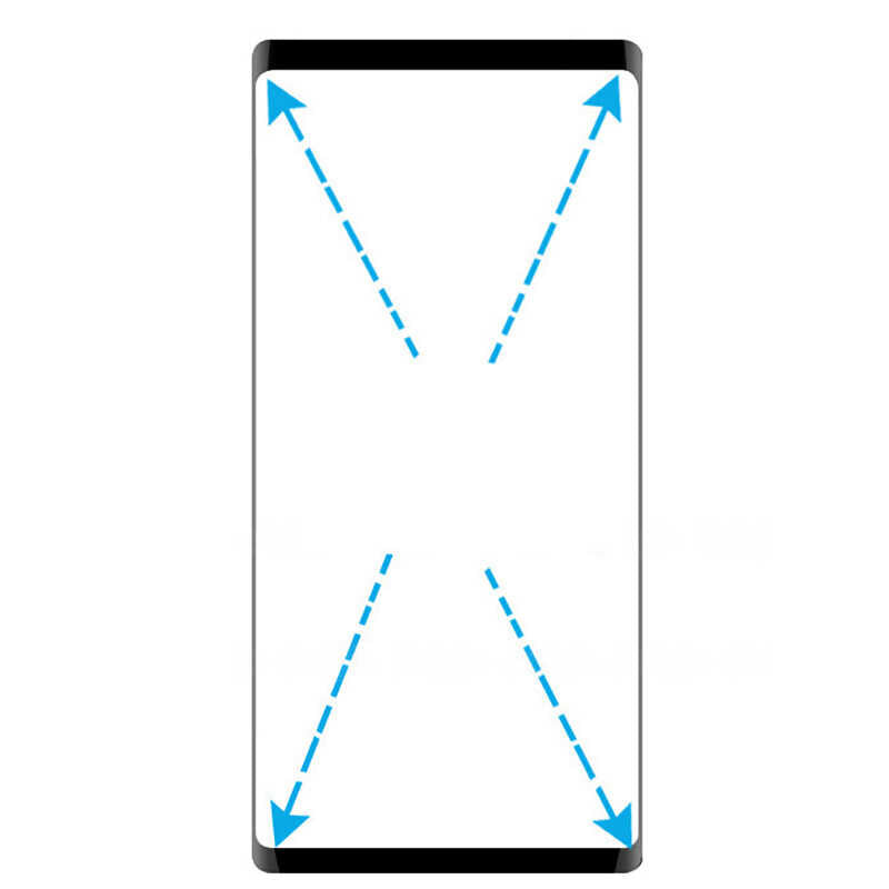 Oppo Reno 4 Pro 4G Zore Polymer Nano Ekran Koruyucu Siyah