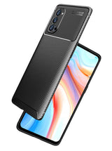 Oppo Reno 4 Pro 5G Kılıf Zore Negro Silikon Kapak Siyah