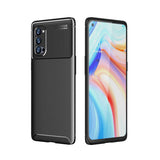 Oppo Reno 4 Pro 5G Kılıf Zore Negro Silikon Kapak Siyah