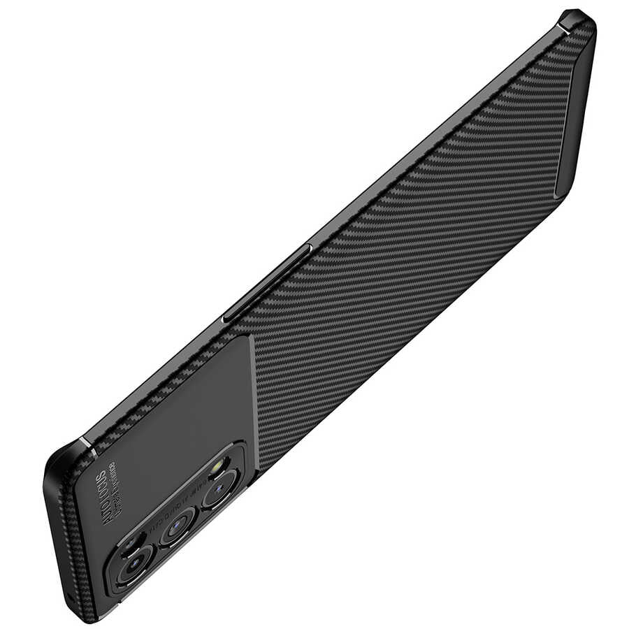 Oppo Reno 5 5G Kılıf Zore Negro Silikon Kapak Kahverengi