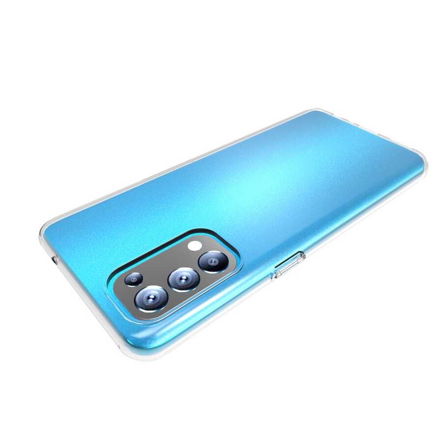Oppo Reno 5 5G Kılıf Zore Süper Silikon Kapak Renksiz