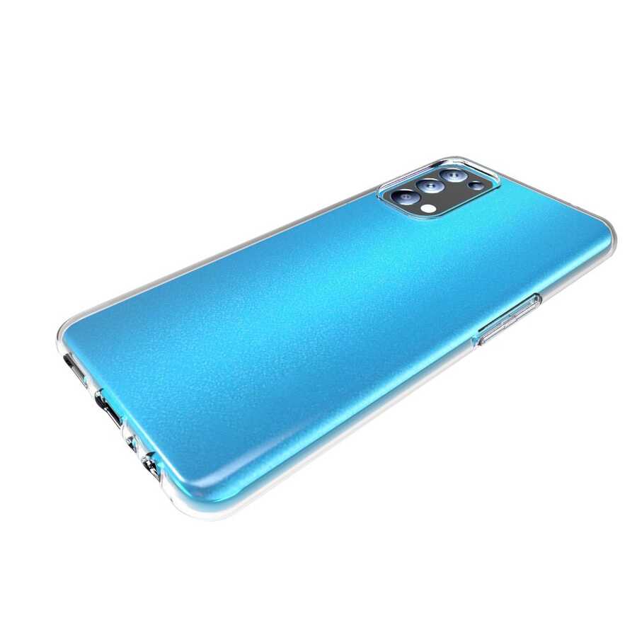 Oppo Reno 5 5G Kılıf Zore Süper Silikon Kapak Renksiz
