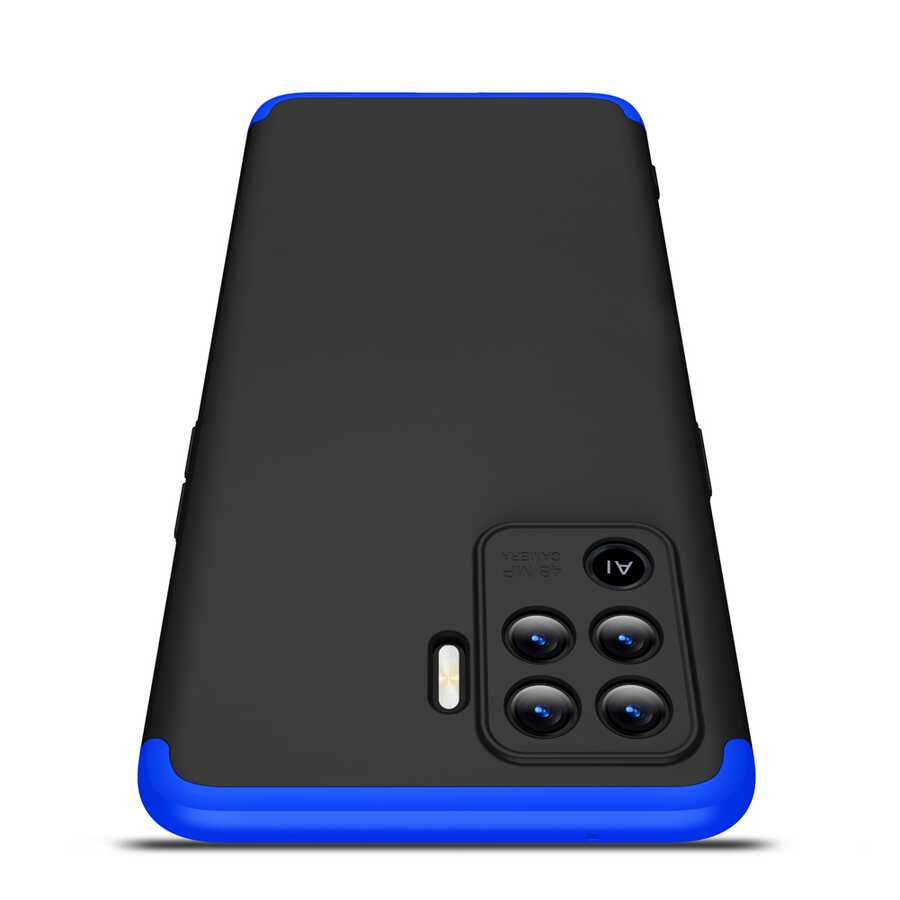 Oppo Reno 5 Lite Kılıf Zore Ays Kapak Siyah