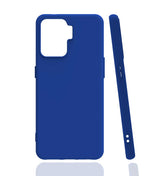 Oppo Reno 5 Lite Kılıf Zore Biye Silikon Mavi