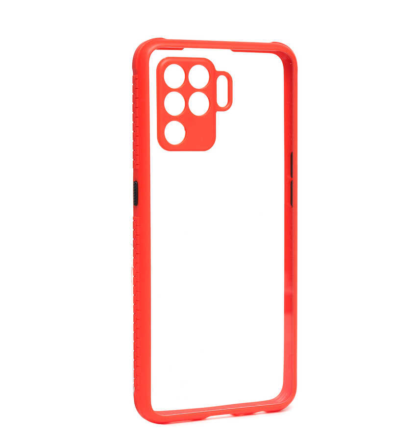 Oppo Reno 5 Lite Kılıf Zore Kaff Kapak Mor